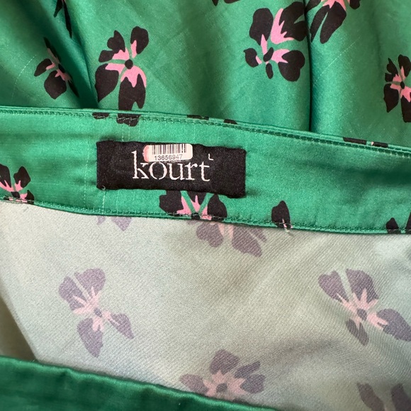 Green Midi Skirt - Picture 5 of 6